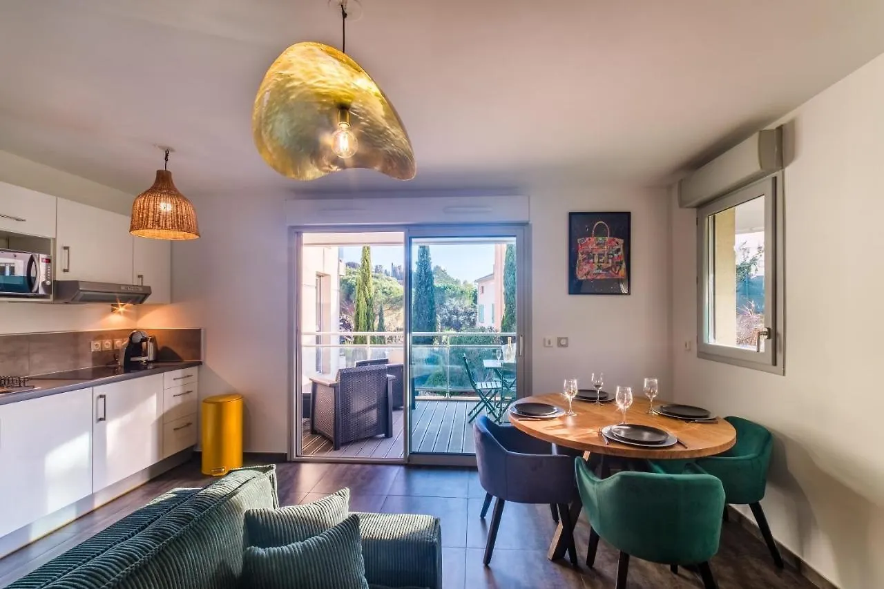 Villa Elena - Studio Proche Plage Avec Terrasse Cannes Lägenhet