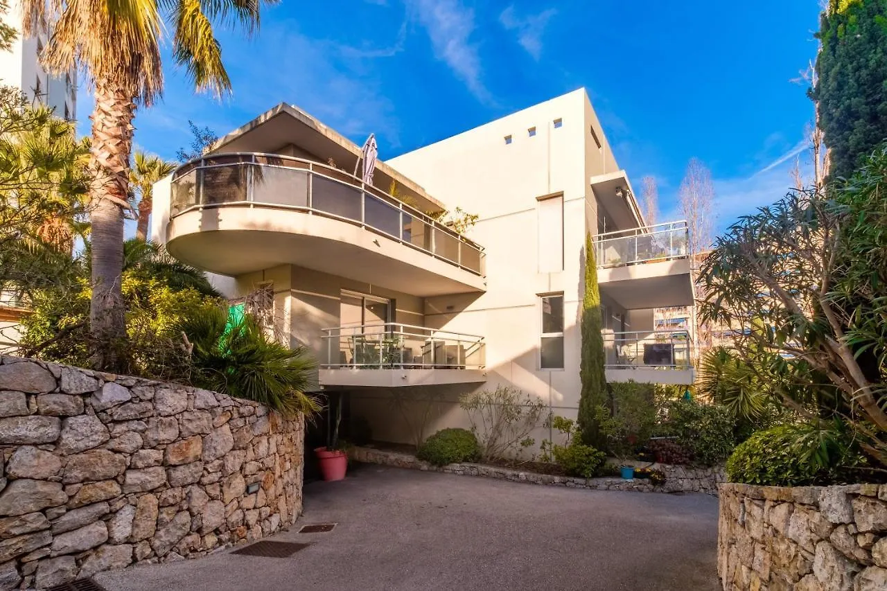 Villa Elena - Studio Proche Plage Avec Terrasse Cannes Frankrike