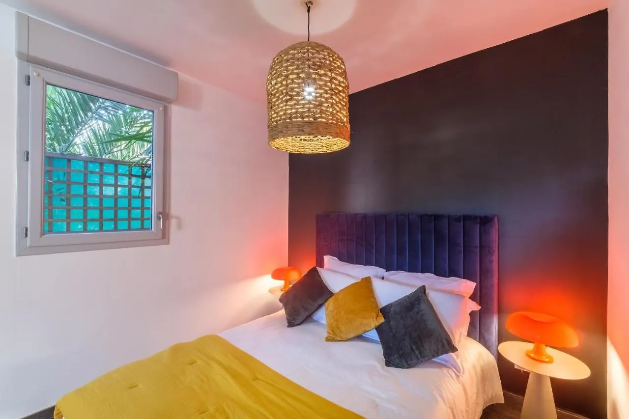 Villa Elena - Studio Proche Plage Avec Terrasse Cannes Lägenhet