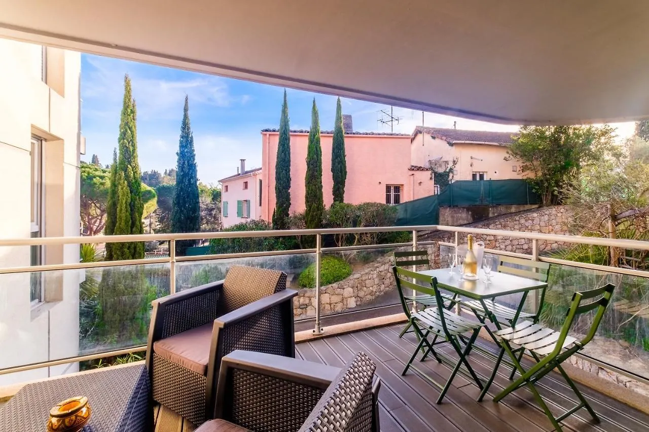 דירה קאן Villa Elena - Studio Proche Plage Avec Terrasse